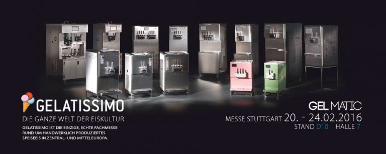 Gel Matic auf der GELATISSIMO 2016 in Stuttgart